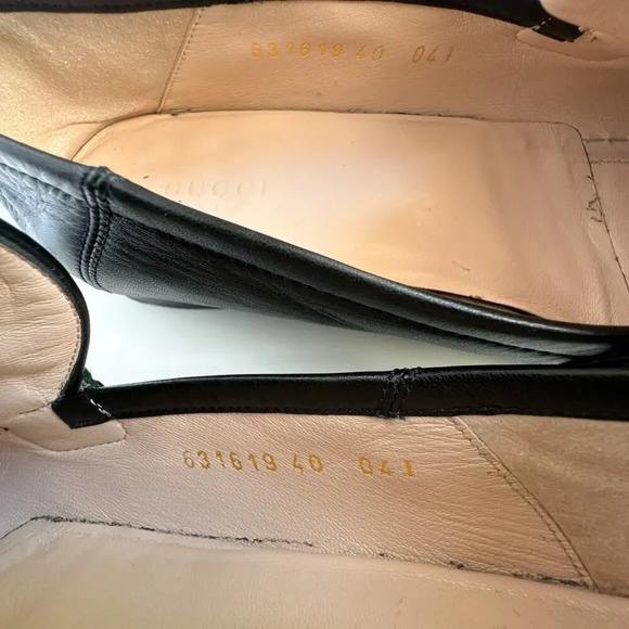 Gucci Brixton Horsebit Web Leather Loafers Womens size 40 - Picture 12 of 12